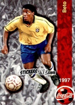 Sticker Beto - Seleção Do Brasil 1997 - Panini