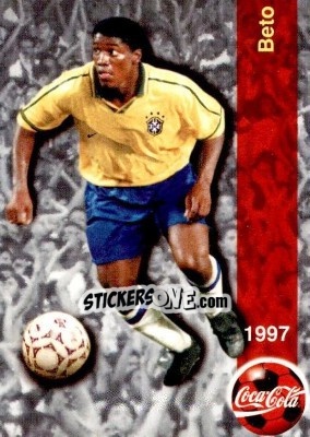 Sticker Beto - Seleção Do Brasil 1997 n. 11 - Panini