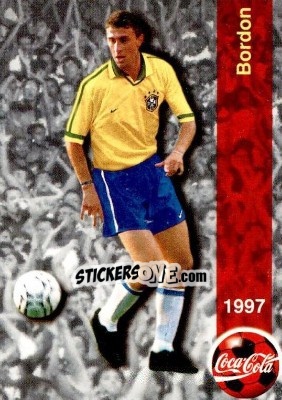 Sticker Bordon - Seleção Do Brasil 1997 n. 13 - Panini