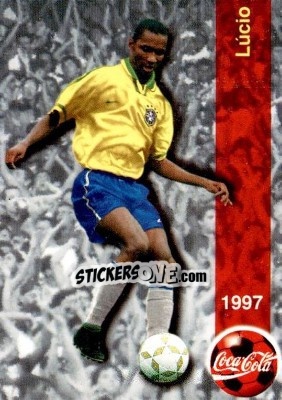 Figurina Lucio - Seleção Do Brasil 1997 - Panini
