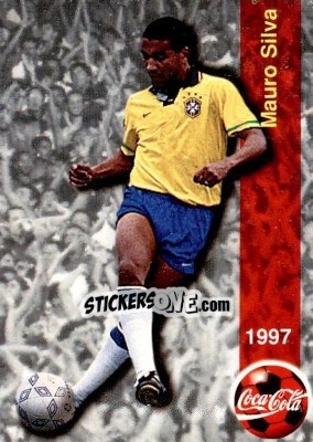 Figurina Mauro Silva - Seleção Do Brasil 1997 - Panini