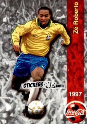 Sticker Ze Roberto - Seleção Do Brasil 1997 - Panini