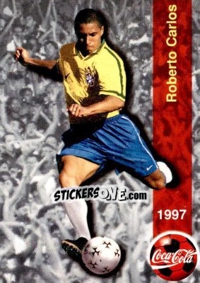 Sticker Roberto Carlos - Seleção Do Brasil 1997 n. 56 - Panini