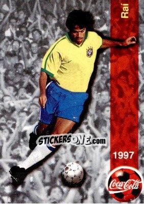 Sticker Rai - Seleção Do Brasil 1997 n. 58 - Panini