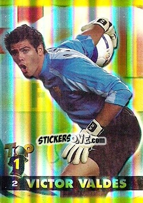 Sticker Valdes - Top Liga 2004-2005 - Mundicromo