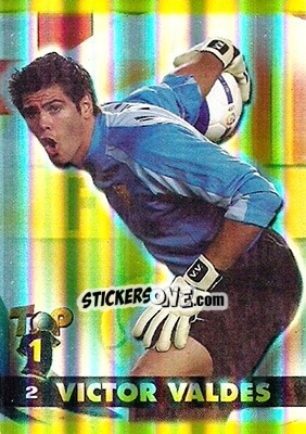 Cromo Valdes - Top Liga 2004-2005 n. 2b - Mundicromo