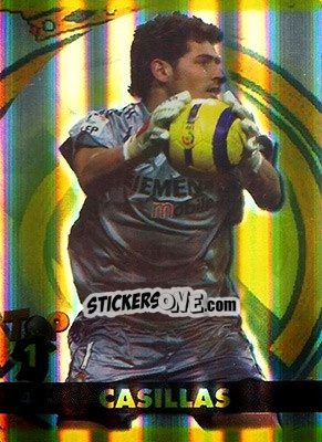 Sticker Casillas - Top Liga 2004-2005 - Mundicromo