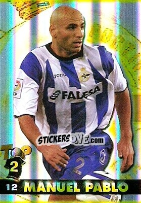 Cromo Manuel Pablo - Top Liga 2004-2005 - Mundicromo