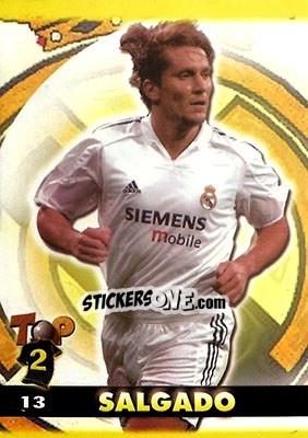Sticker Salgado - Top Liga 2004-2005 n. 13 - Mundicromo