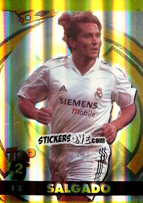 Sticker Salgado - Top Liga 2004-2005 n. 13b - Mundicromo