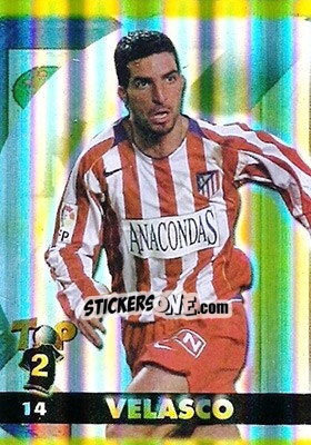 Sticker Velasco - Top Liga 2004-2005 n. 14b - Mundicromo