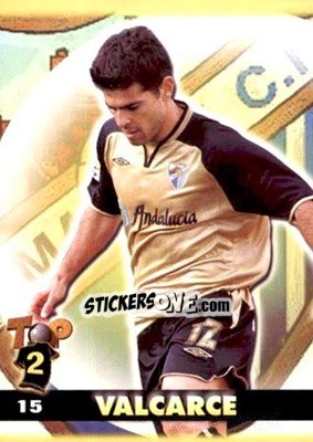 Sticker Valcarce - Top Liga 2004-2005 - Mundicromo