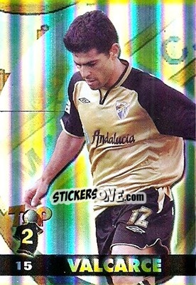 Sticker Valcarce - Top Liga 2004-2005 - Mundicromo