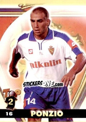 Sticker Ponzio - Top Liga 2004-2005 - Mundicromo