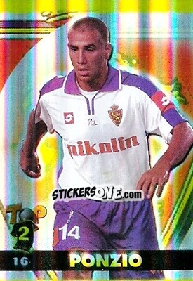 Sticker Ponzio - Top Liga 2004-2005 - Mundicromo