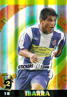 Sticker Ibarra - Top Liga 2004-2005 - Mundicromo