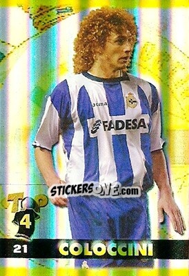 Sticker Coloccini - Top Liga 2004-2005 n. 21b - Mundicromo