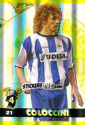 Figurina Coloccini - Top Liga 2004-2005 - Mundicromo