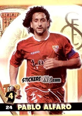 Sticker Alfaro - Top Liga 2004-2005 - Mundicromo