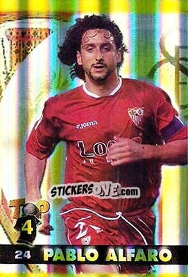 Sticker Alfaro - Top Liga 2004-2005 n. 24b - Mundicromo