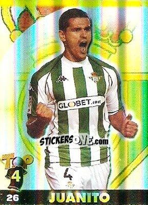 Sticker Juanito - Top Liga 2004-2005 - Mundicromo