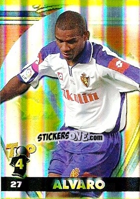Sticker Alvaro - Top Liga 2004-2005 n. 27b - Mundicromo