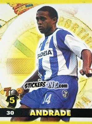 Figurina Andrade - Top Liga 2004-2005 - Mundicromo