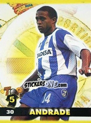 Sticker Andrade - Top Liga 2004-2005 n. 30 - Mundicromo