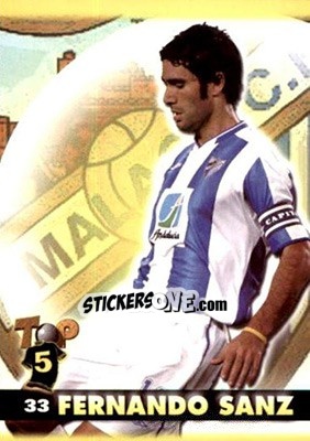 Cromo Sanz - Top Liga 2004-2005 - Mundicromo