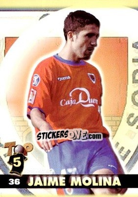 Sticker Molina - Top Liga 2004-2005 n. 36 - Mundicromo