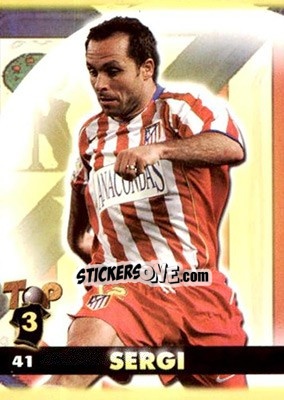 Sticker Sergi - Top Liga 2004-2005 - Mundicromo