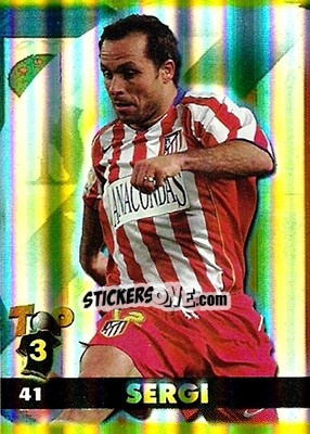 Sticker Sergi - Top Liga 2004-2005 - Mundicromo