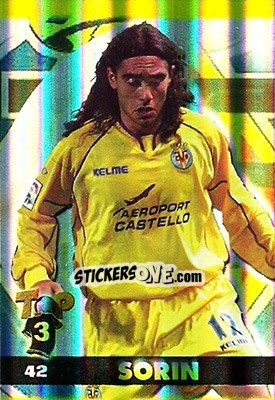 Sticker Sorin - Top Liga 2004-2005 - Mundicromo