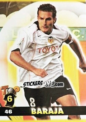 Sticker Baraja - Top Liga 2004-2005 n. 46 - Mundicromo