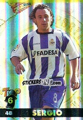 Sticker Sergio - Top Liga 2004-2005 - Mundicromo