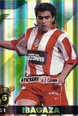 Figurina Ibagaza - Top Liga 2004-2005 - Mundicromo