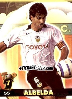 Sticker Albelda - Top Liga 2004-2005 n. 55 - Mundicromo