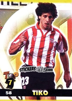 Cromo Tiko - Top Liga 2004-2005 n. 58 - Mundicromo