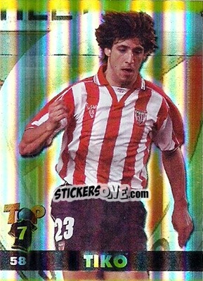Sticker Tiko - Top Liga 2004-2005 n. 58b - Mundicromo