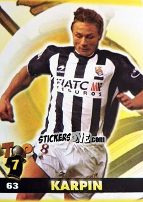 Sticker Karpin - Top Liga 2004-2005 n. 63 - Mundicromo