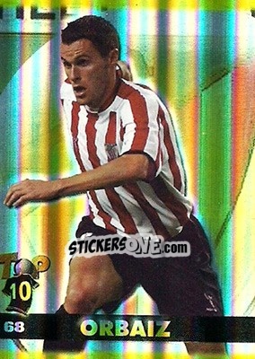 Sticker Orbaiz - Top Liga 2004-2005 n. 68b - Mundicromo