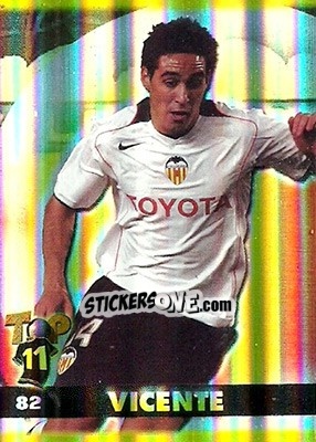Sticker Vicente - Top Liga 2004-2005 - Mundicromo