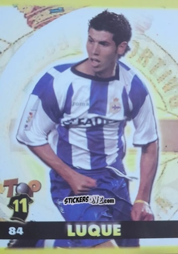 Figurina Luque - Top Liga 2004-2005 n. 84 - Mundicromo