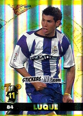 Sticker Luque - Top Liga 2004-2005 n. 84b - Mundicromo