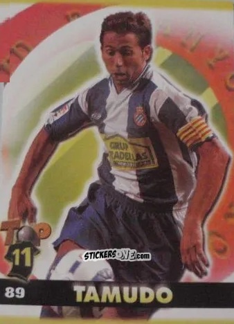 Figurina Tamudo - Top Liga 2004-2005 n. 89 - Mundicromo