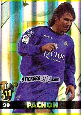 Sticker Pachon - Top Liga 2004-2005 n. 90b - Mundicromo