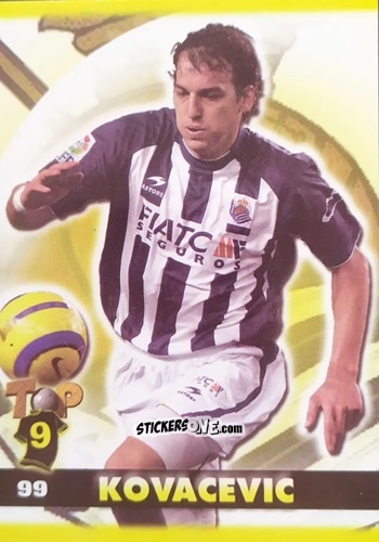 Figurina Kovacevic - Top Liga 2004-2005 n. 99 - Mundicromo
