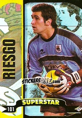 Sticker Riesgo - Top Liga 2004-2005 n. 101b - Mundicromo