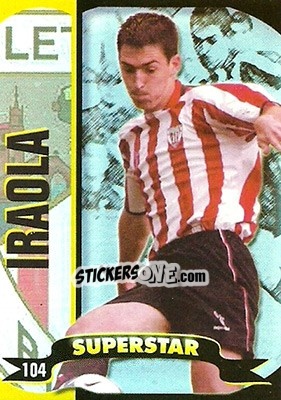 Sticker Iraola - Top Liga 2004-2005 - Mundicromo