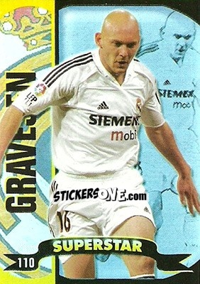 Sticker Gravesen - Top Liga 2004-2005 n. 110b - Mundicromo
